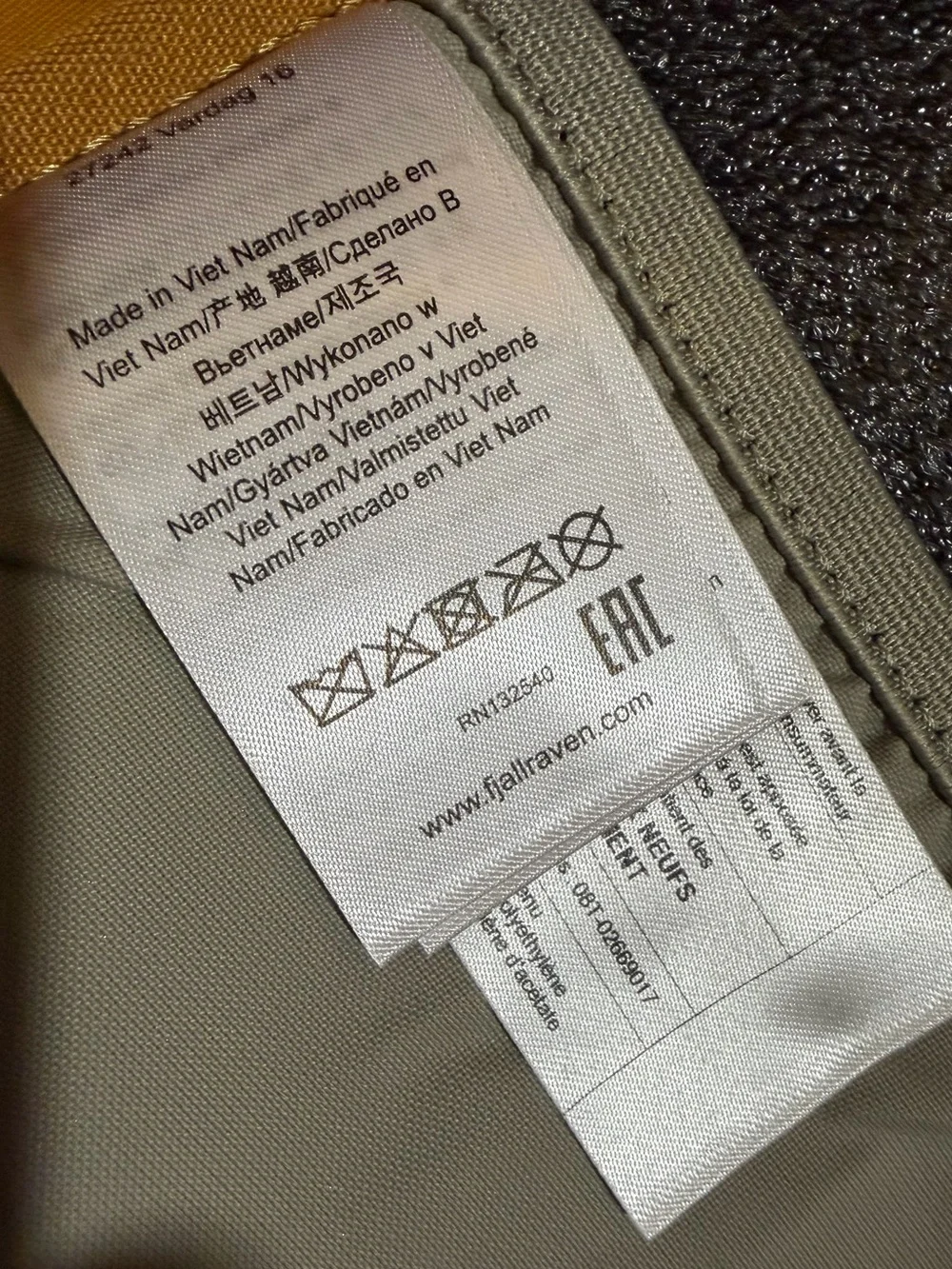 Fjallraven nwot vardag